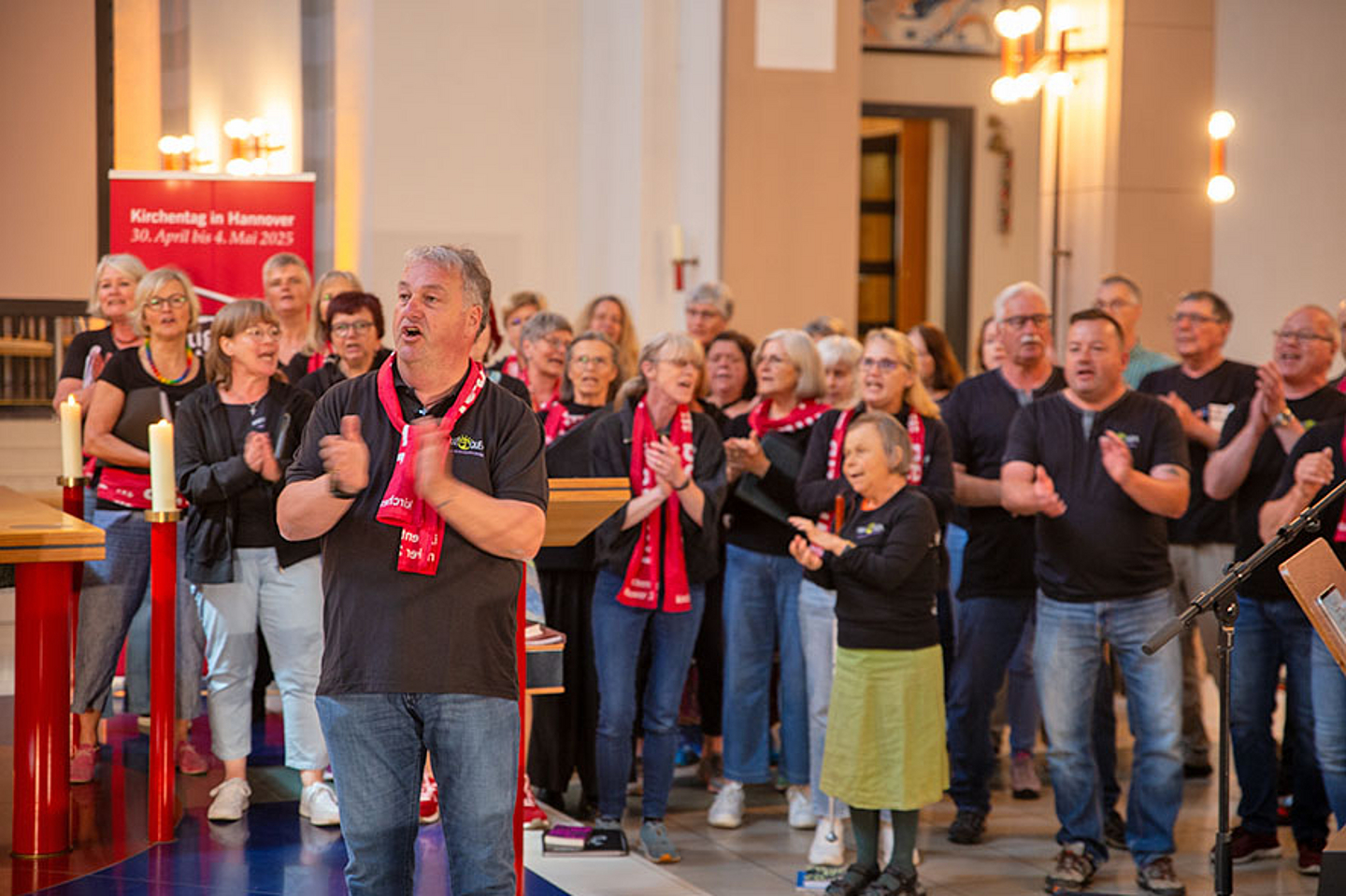 Der Chor Kreuz und Quer aus dem Kirchenkreis Hersfeld-Rotenburg