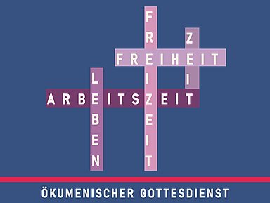 Plakatmotiv zum Ökumenischen Gottesdienst am 1. Mai 2024 in Kassel