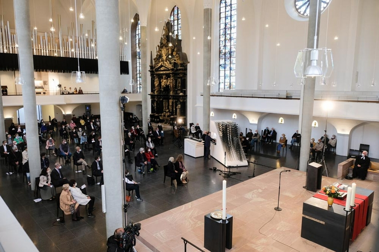 Pfingst-Gottesdienst Martinskirche und Einweihung Experimentalorgel
