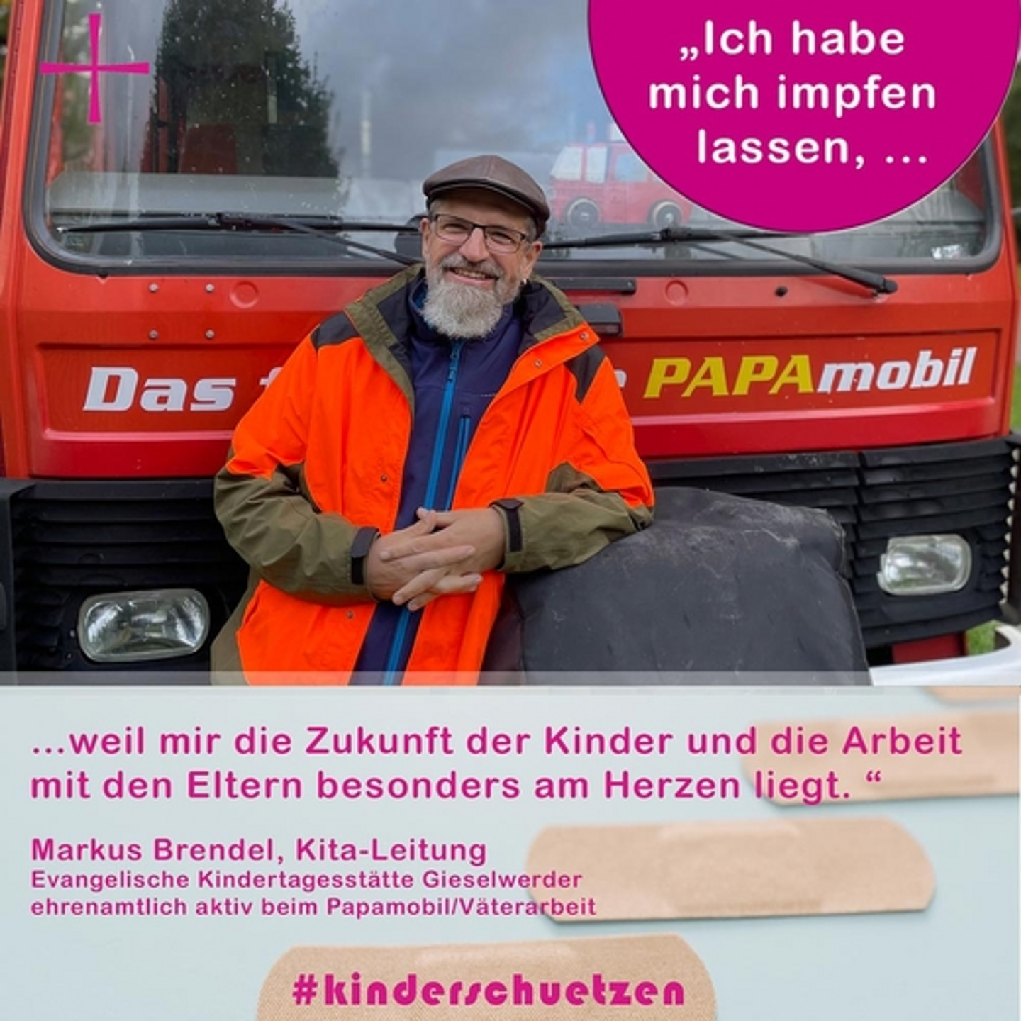 Foto der Kampagne auf Facebook.