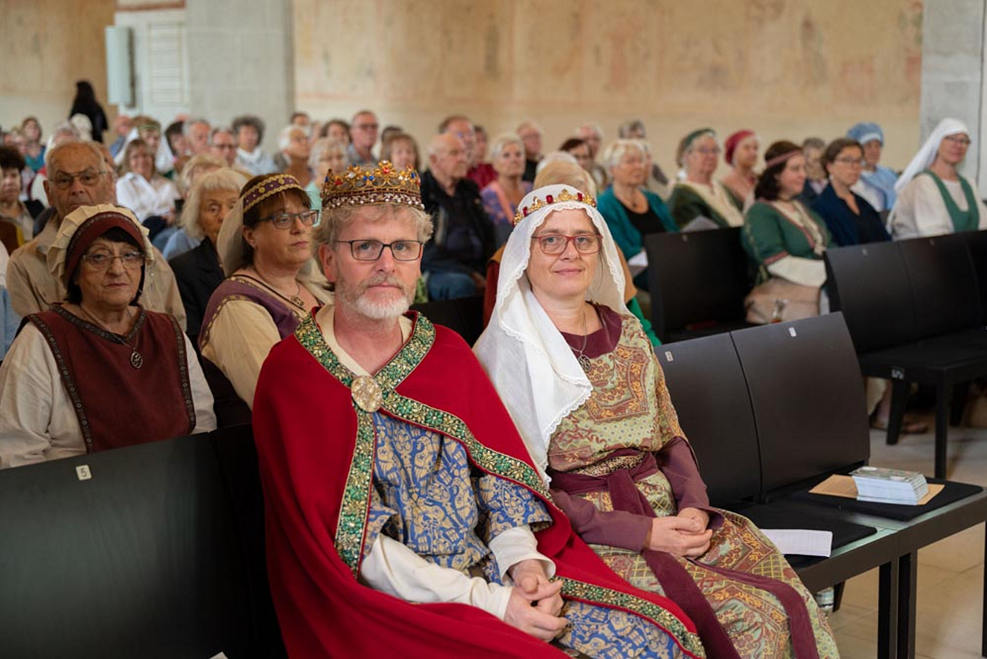 Darsteller von Kaiserin Kunigunde und Heinrich dem II.