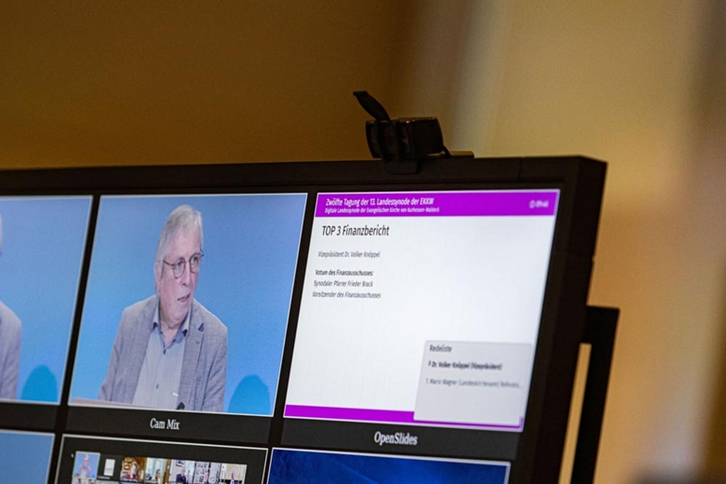Digitale Herbstsynode der EKKW 2021 - Finanzbericht
