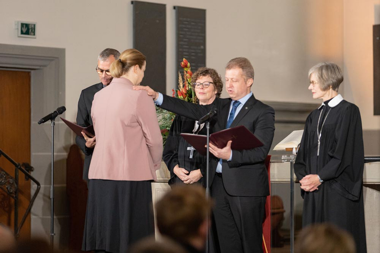 Einführung von Vizepräsidentin Dr. Katharina Apel im Jahr 2022 in der Kasseler Christuskirche