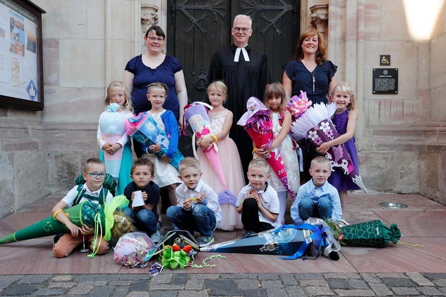 Gottesdienst zum Schulanfang der Erstklässler der Martin-Luther-Schule in Schmalkalden. Der Kirchenkreis gehört zur EKKW. (Foto: Martin-Luther-Schule)