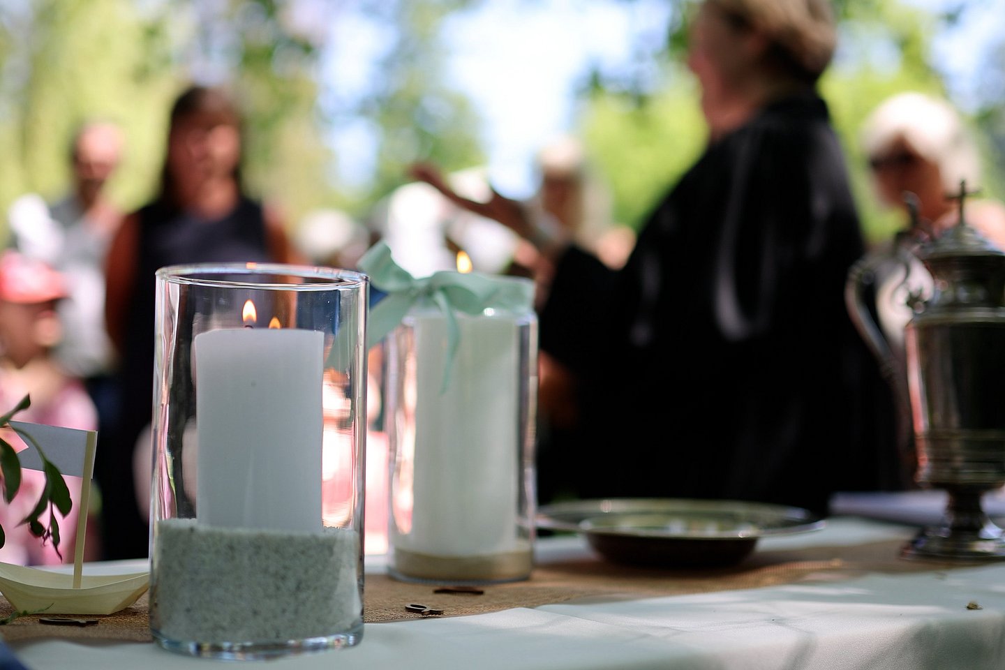 Tauffest am Burgteich in Rauischholzhausen 2023