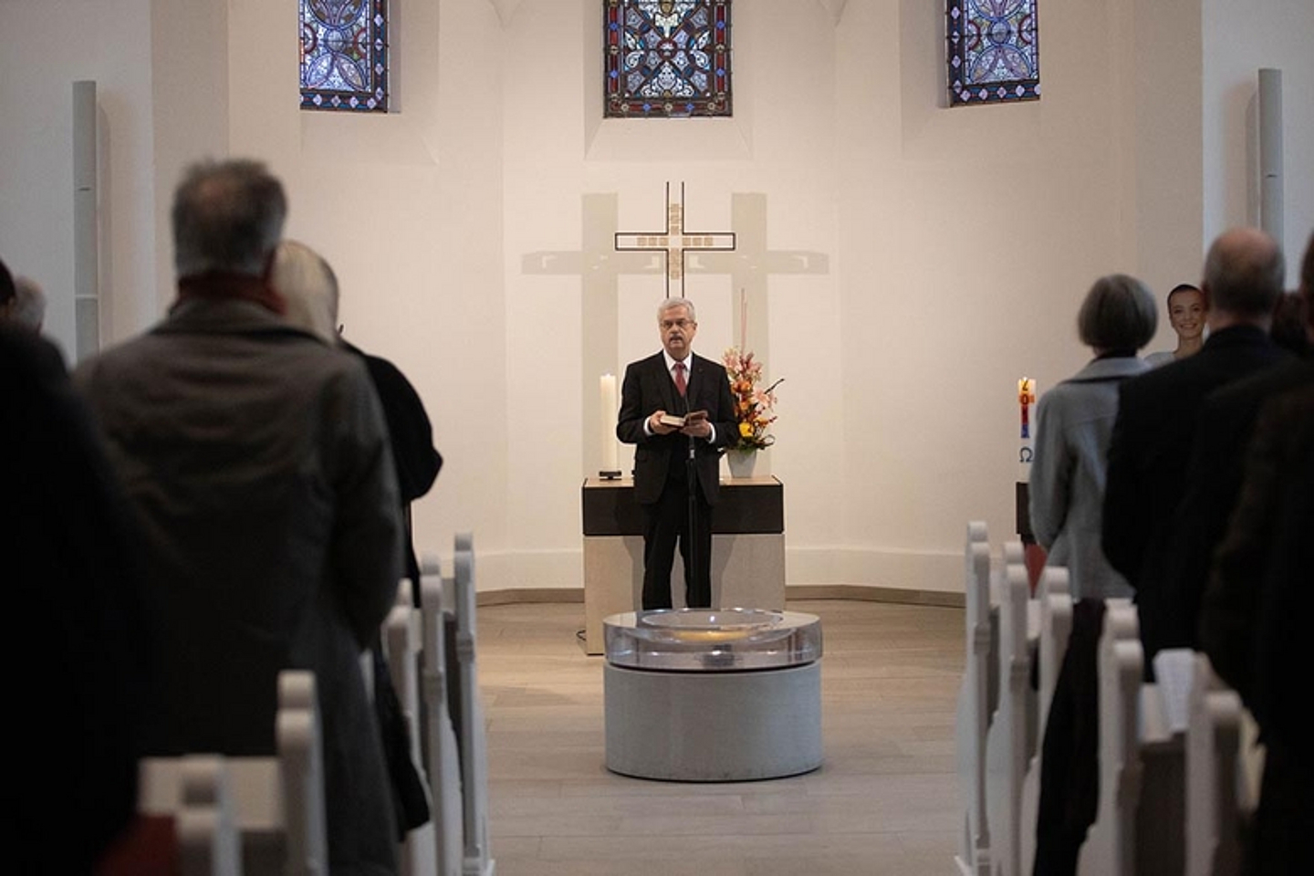 Gottesdienst zum Auftakt der Herbsttagung 2019 der Landessynode der Evangelischen Kirche von Kurhessen-Waldeck in der Brunnenkirche in Hofgeismar. (Foto: medio.tv/Schauderna)
