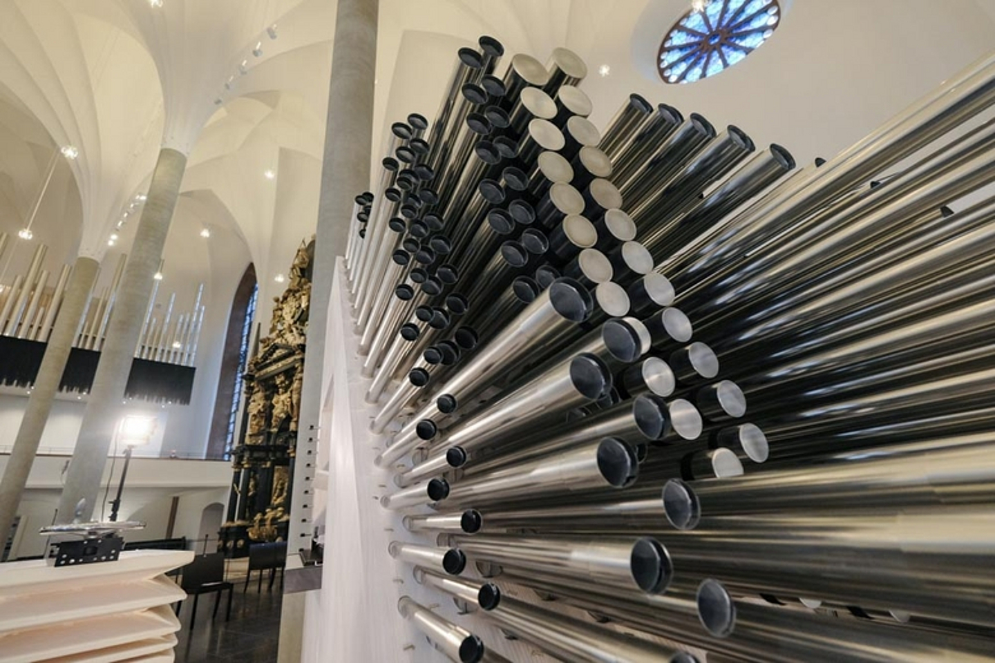Pfingst-Gottesdienst Martinskirche und Einweihung Experimentalorgel