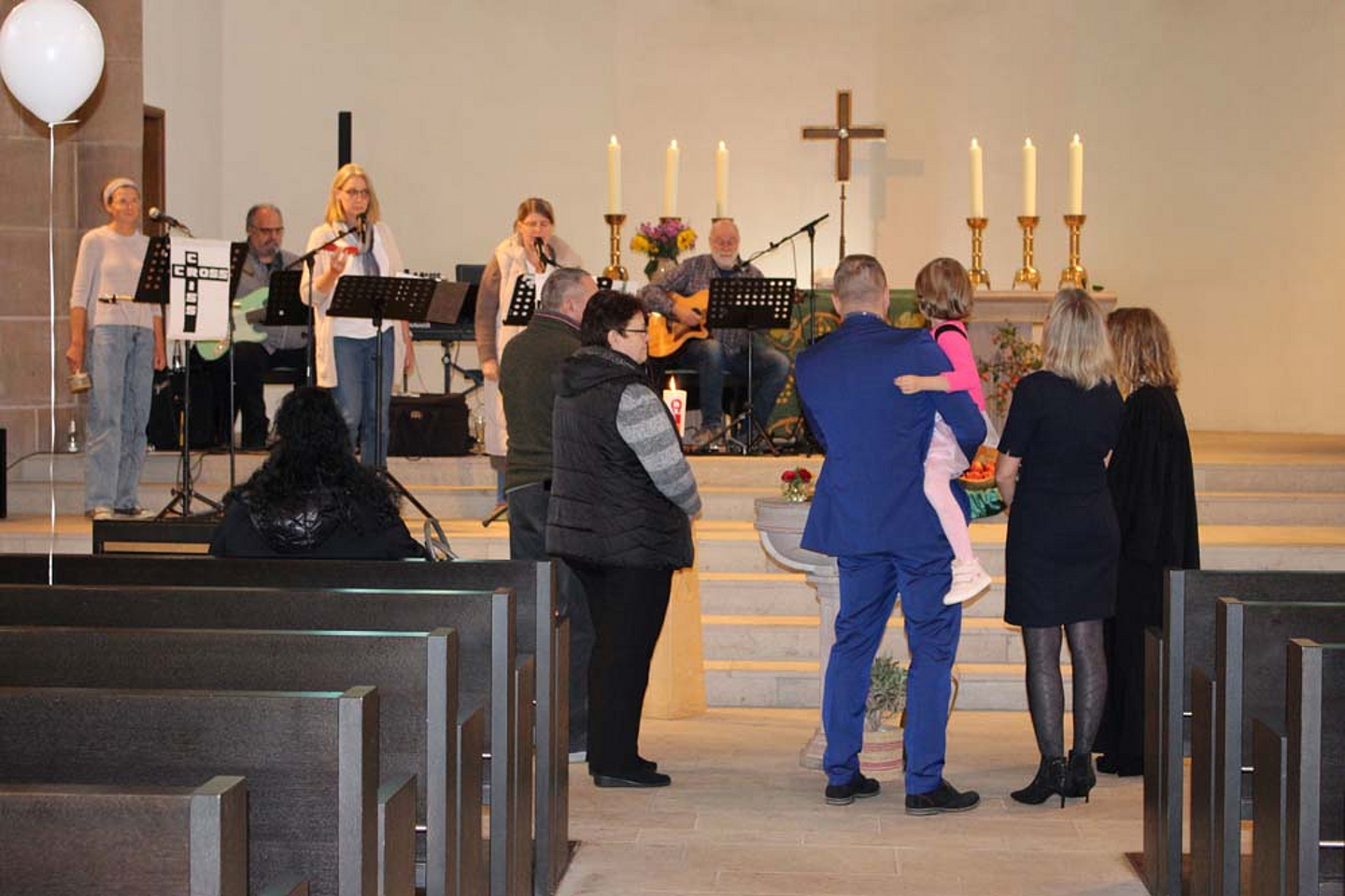 Taufaktion in der Fuldaer Christuskirche