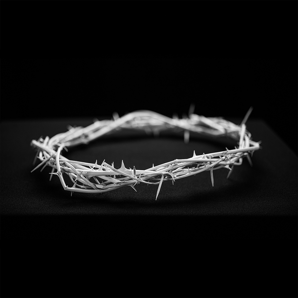 Das Foto zeigt eine Dornenkrone