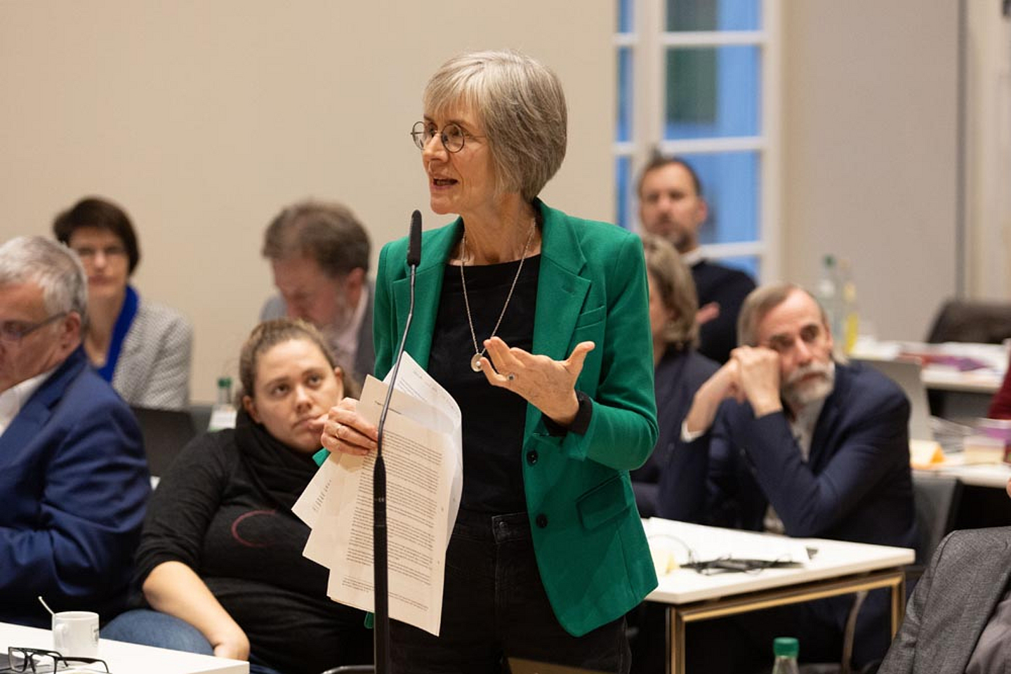 Bei der Herbstsynode der EKKW im Jahr 2024 in Hofgeismar