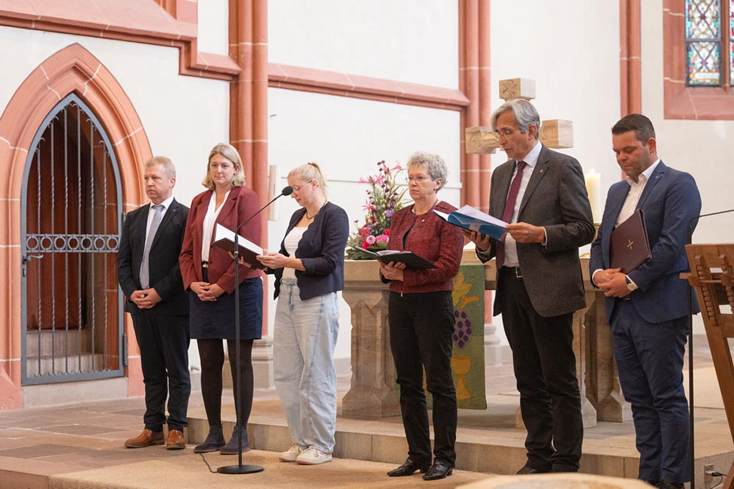 Gottesdienst in der Stadtkirche St. Marien in Homberg (Efze) Gottesdienst in der Stadtkirche St. Marien in Homberg (Efze)