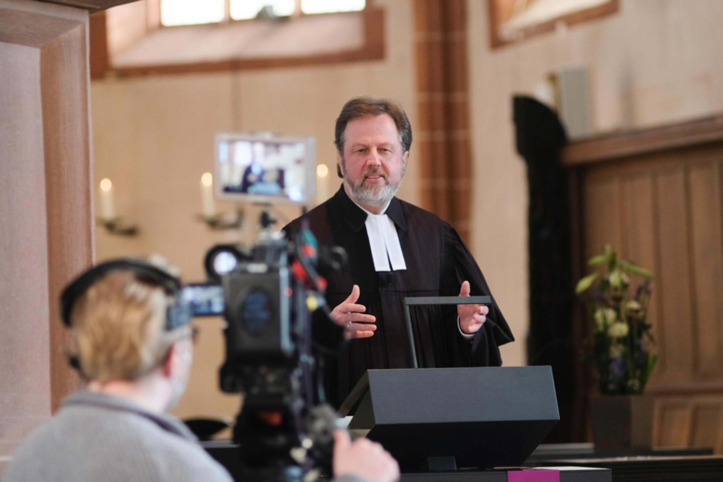Gottesdienst zum Gedenken an die rassitischen Anschläge in Hanau