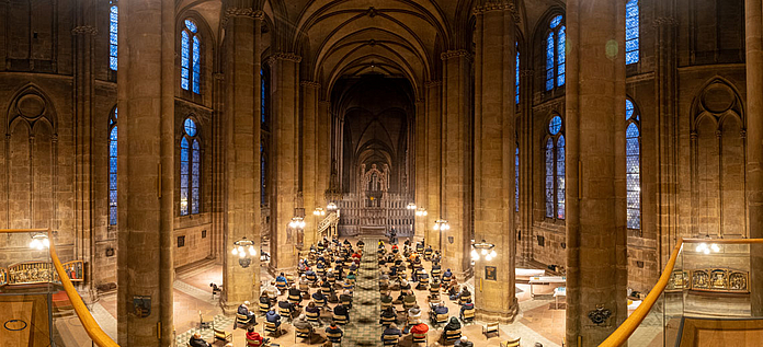 Auftakt Restaurierung Elisabethkirche Marburg 2021 Auftakt Restaurierung Elisabethkirche Marburg 2021