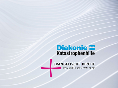 Logo der EKKW und Logo der Diakonie Katastrophenhilfe 