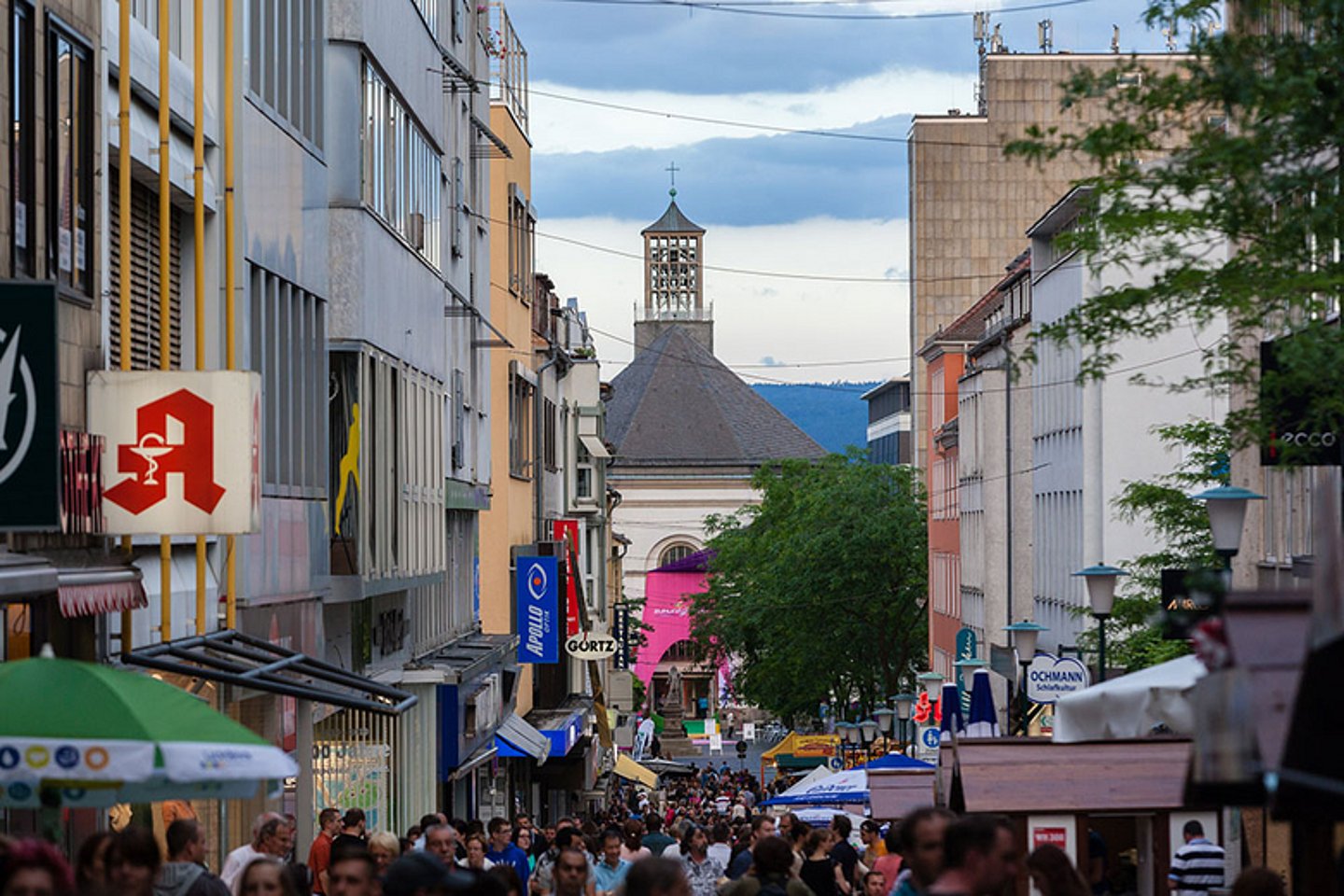 Blick auf die Karlskirche in Kassel (Foto: medio.tv/Socher)