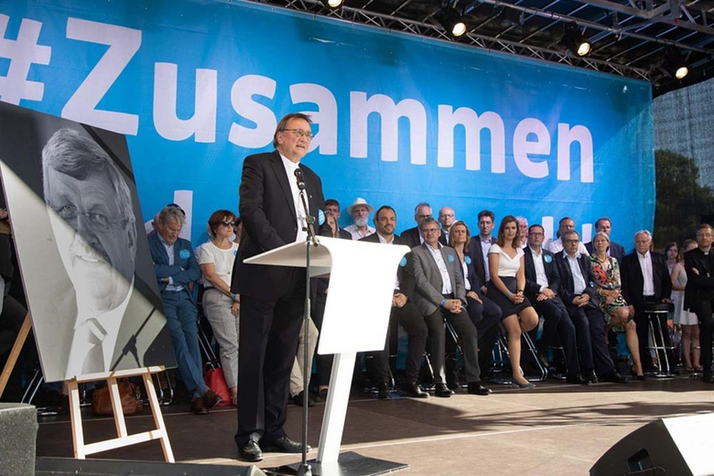 Kundgebung am 27.6.2019 in Kassel für Demokratie, Tolerenz und Weltoffenheit. (Foto: medio.tv/Schauderna)