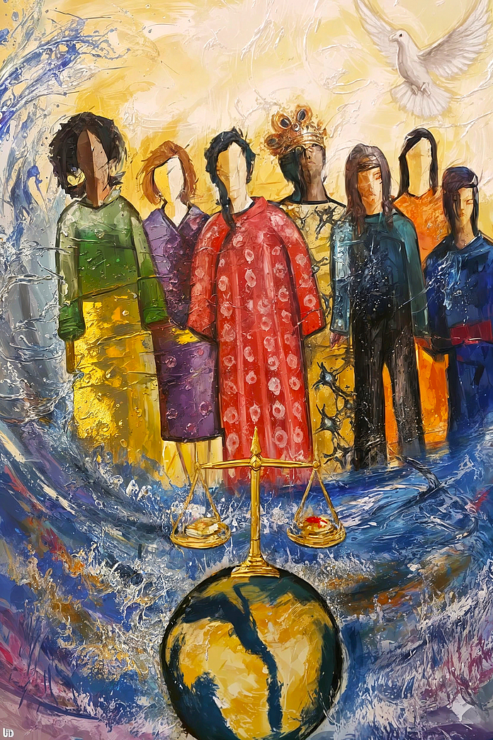 Titelbild zum Weltgebetstag 2027 River of Prayer