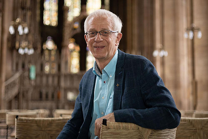 Propst Helmut Wöllenstein geht in den Ruhestand Propst Helmut Wöllenstein in der Marburger Elisabethkirche (Foto: medio.tv/Schauderna)