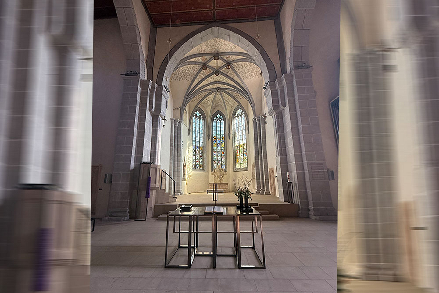 Der neue Altar der Stiftskirche Kaufungen