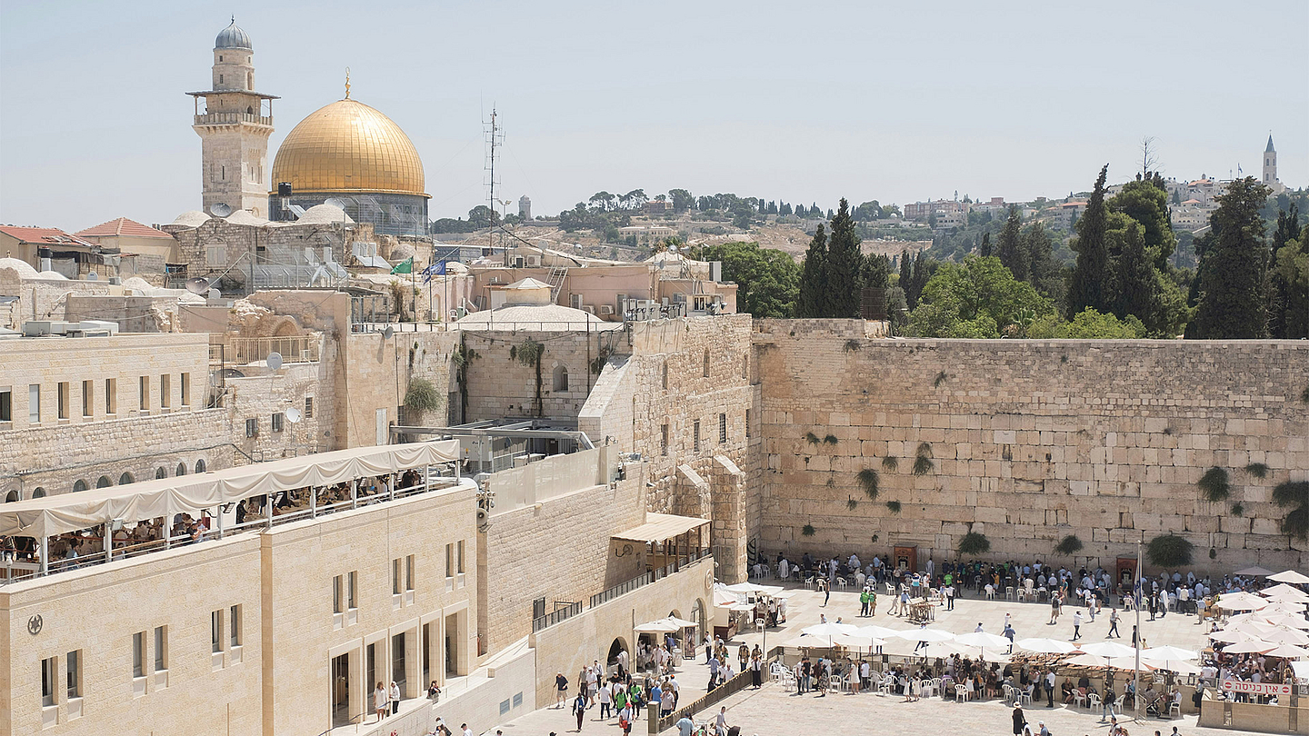 Der Tempelberg in Jerusalem