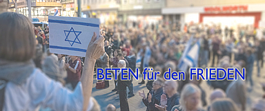 Menschen zeigen Solidarität mit Israel bei einer Kundgebung in Kassel. (Foto: medio.tv/Schauderna)