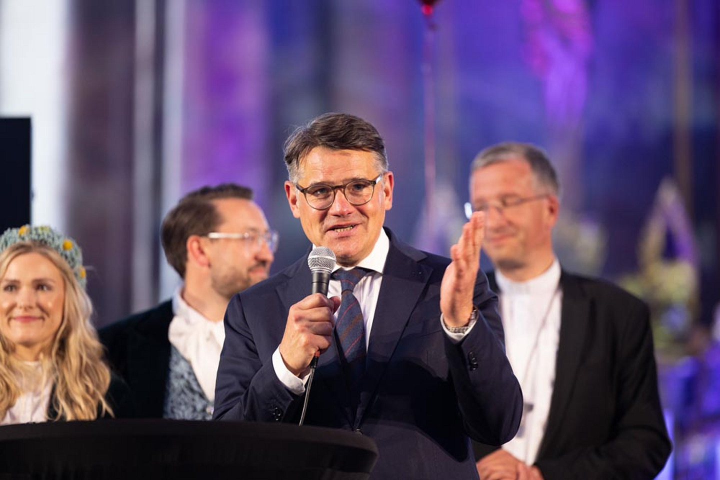 Gespräch zur Eröffnung: Ministerpräsident Boris Rhein (Hessen) 