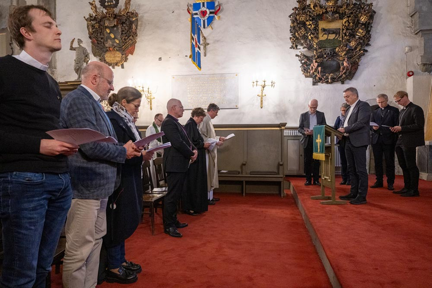 Feierlicher Gottesdienst zur Verlängerung der Partnerschaft im Talliner Dom. Feierlicher Gottesdienst zur Verlängerung der Partnerschaft im Talliner Dom.