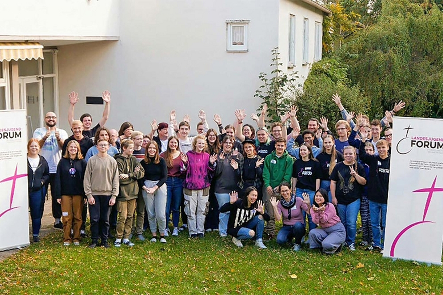 Zum letzten Mal in Bad Hersfeld: Vollversammlung des Landesjugendforums der EKKW. Das nächste Treffen wird im Rahmen des Jugendevents E3 vom 14. bis 16. Juni 2024 in Mücke sein. (Foto: Landesjugendforum)