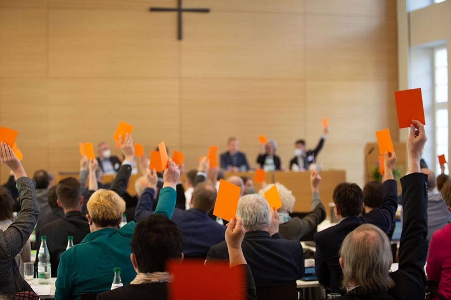 Erste Tagung der 14. Landessynode der EKKW vom 5. bis 7. Mai 2022 in Hofgeismar. (Foto: medio.tv/Schauderna)