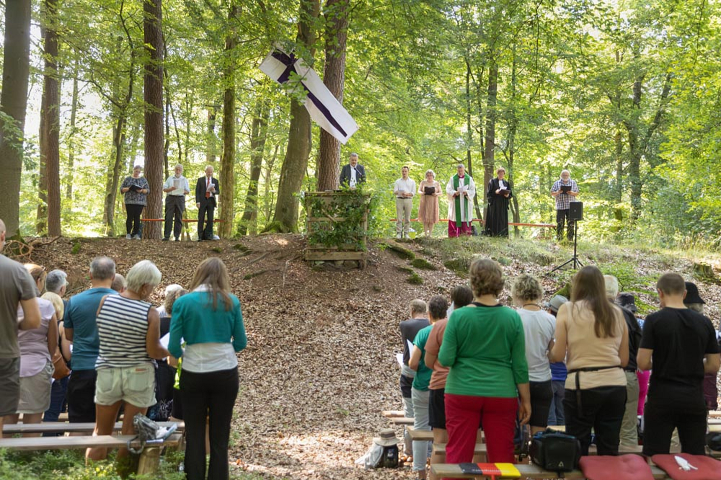 Impressionen vom Ökumenischen Schöpfungstag 2024 auf dem Christenberg
