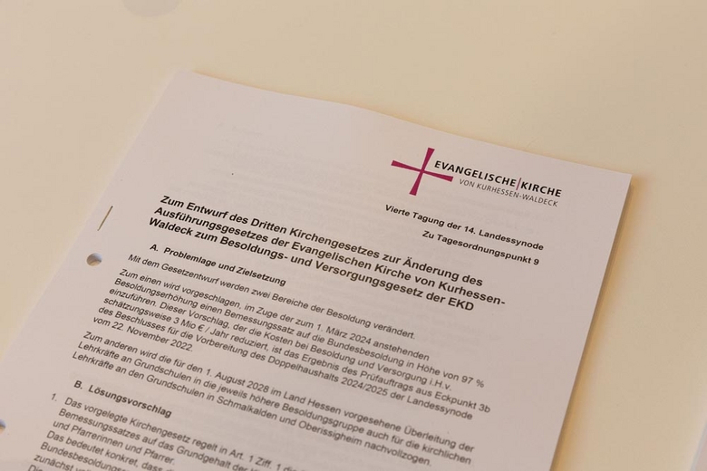Herbstsynode der EKKW 2023 - Tag 2