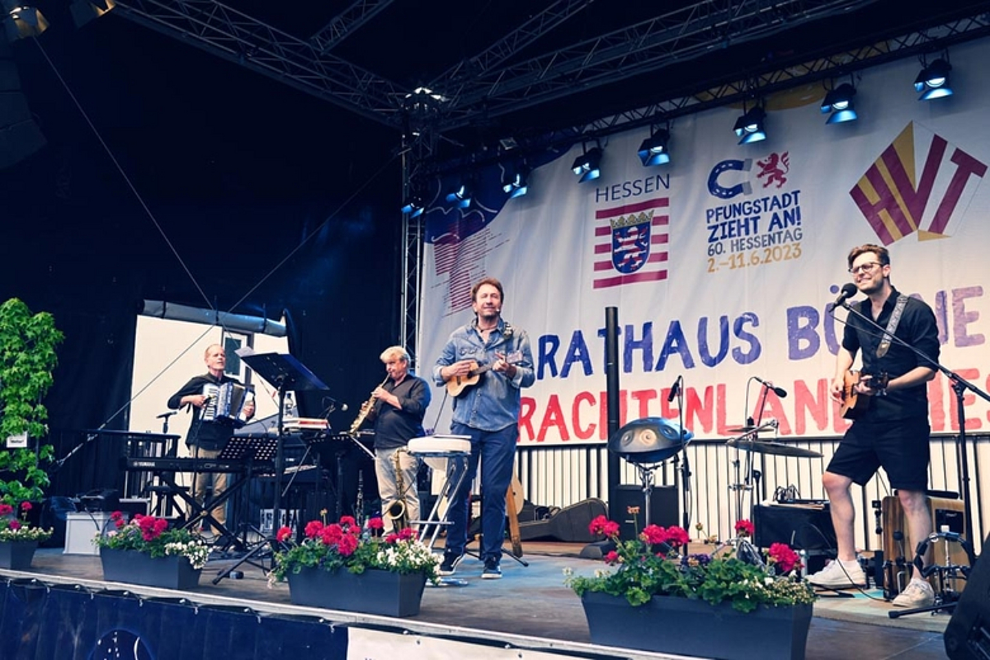 Konzert Clemens Bittlinger auf dem Hessentag 2023