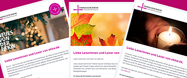 Von Papier zum Digitalen: Gesetzt wird dabei auf eine Kombination aus Newsletter und der landeskirchlichen Internetseite www.ekkw.de.