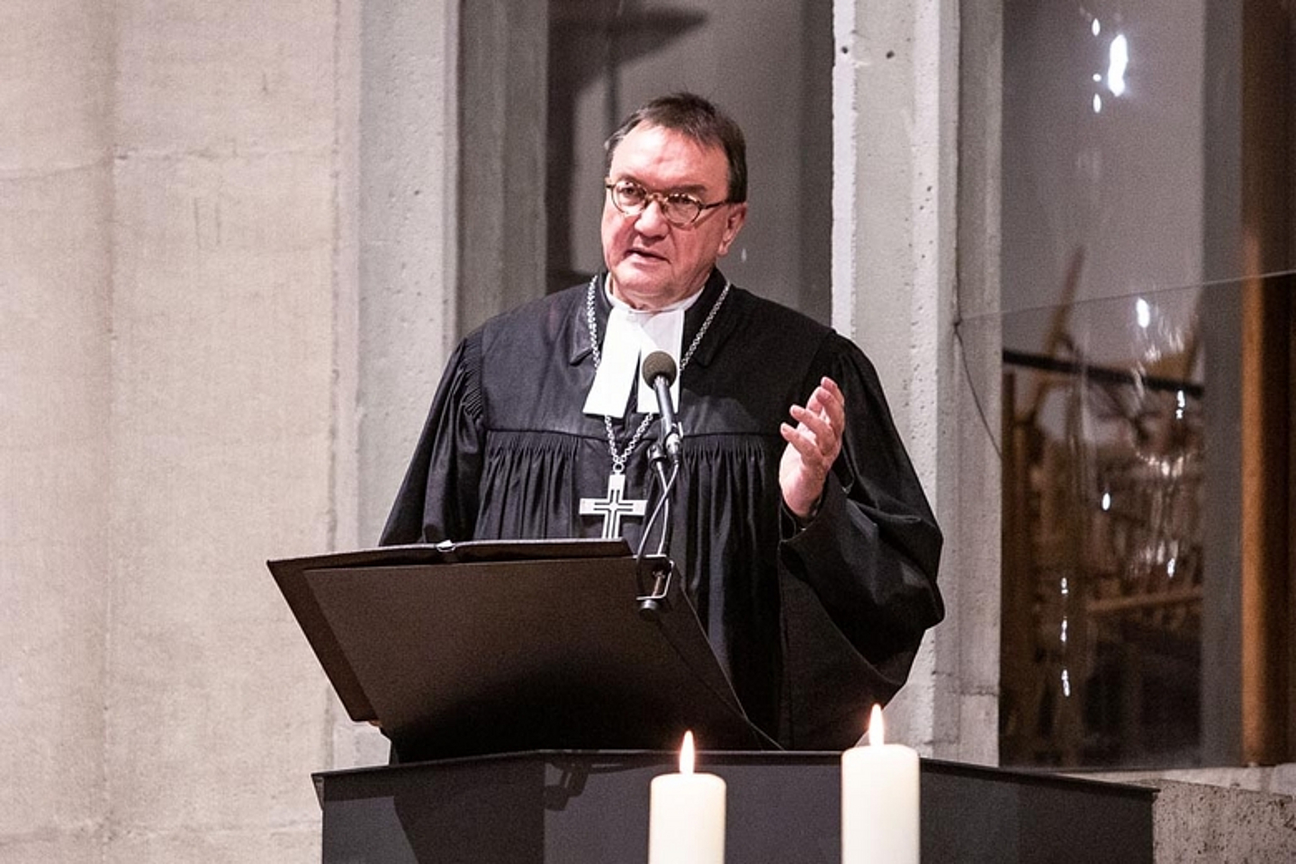 Gedenken 75 Jahre Bombadierung Kassels Martinskirche 2018