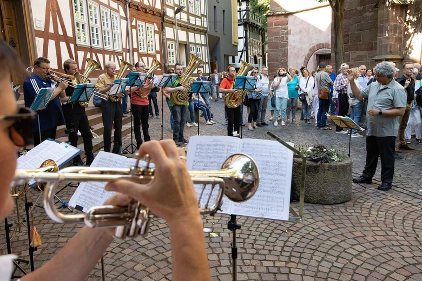 Kirchen auf dem Hessentag 2019 - Eröffnung Flammenkirche