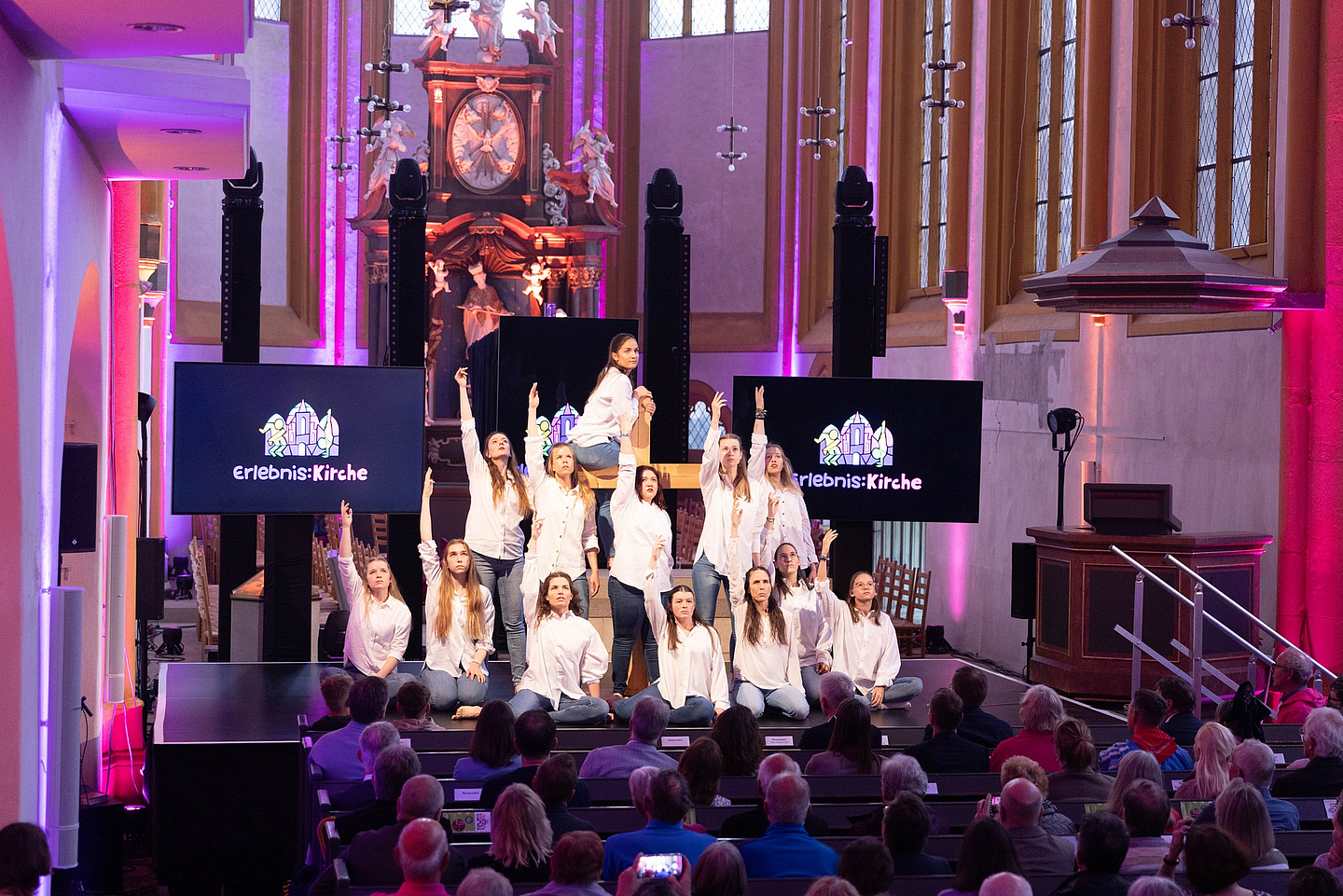 Impressionen vom Kirchenprogramm in der Fritzlarer Stadtkirche.