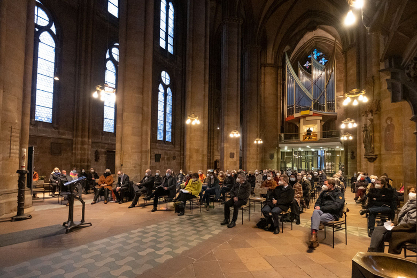 Auftakt Restaurierung Elisabethkirche Marburg 2021