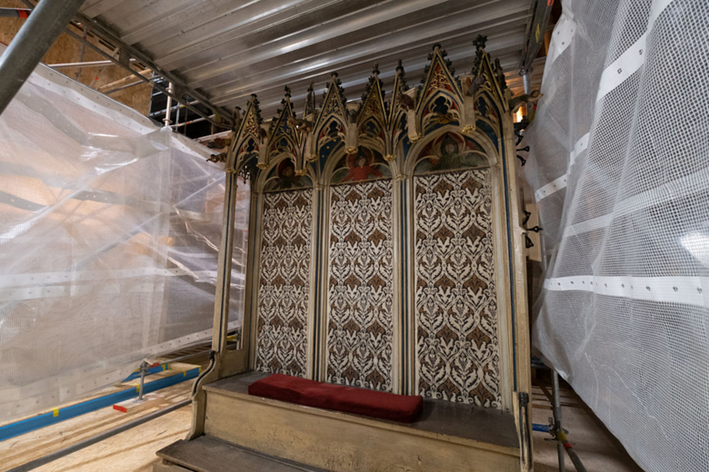 Auftakt Restaurierung Elisabethkirche Marburg 2021