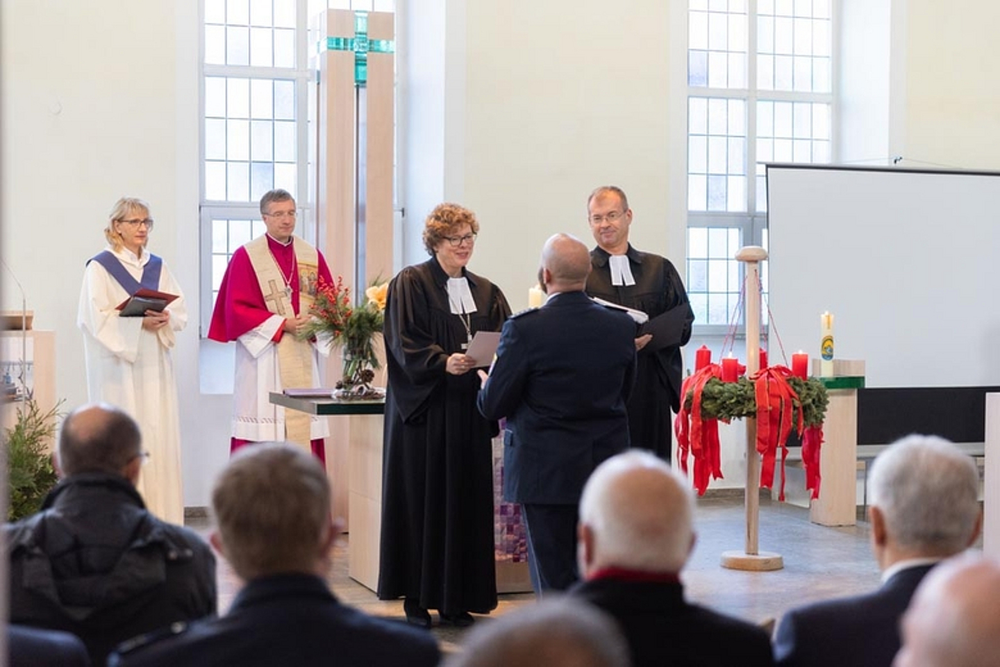 Ökumenischer Adventsgottesdienst der Polizeiseelsorge 2022