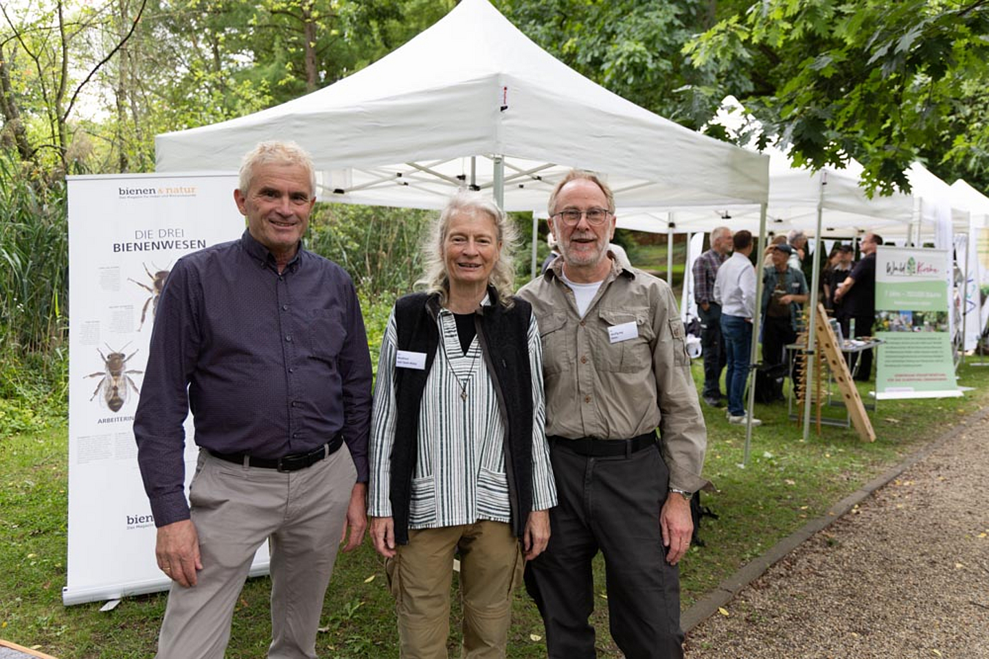 (V.l.): Dr. Norbert Zander (Vorstand des Katholilkenrates im Bistum Fulda), Dr. Beatrice van Saan-Klein, (Nachhaltigkeitsbeauftragte im Bistum Fulda), Dr. Wolfgang Klein