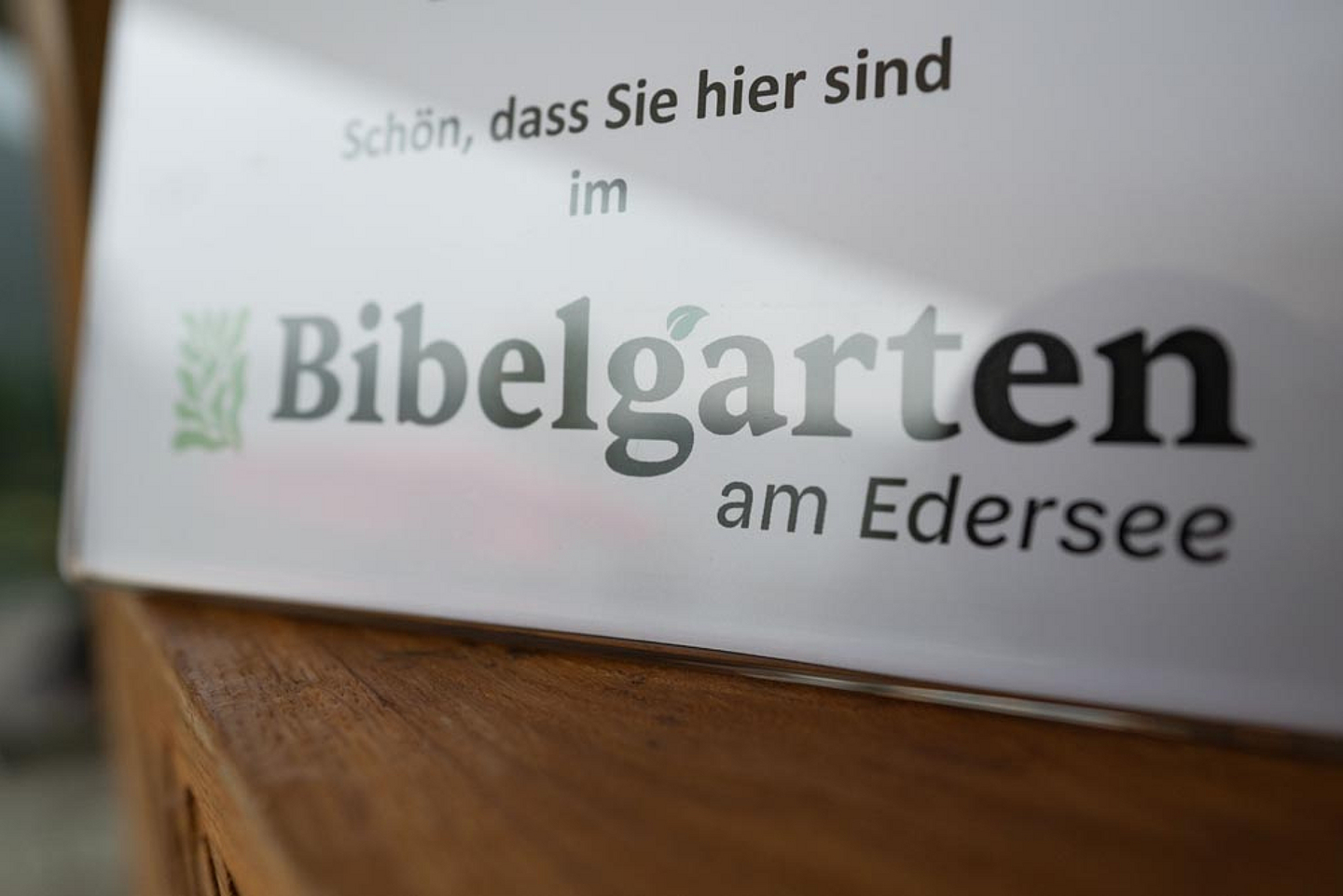 Bibelgarten am Edersee - Eröffnung
