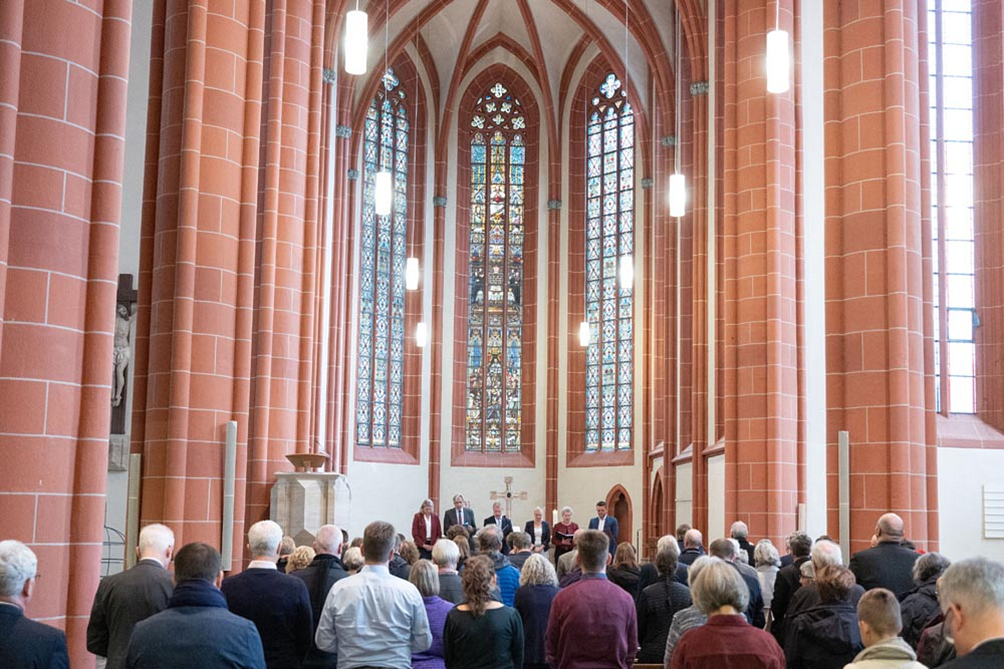 Gottesdienst in der Stadtkirche St. Marien in Homberg (Efze) Gottesdienst in der Stadtkirche St. Marien in Homberg (Efze)