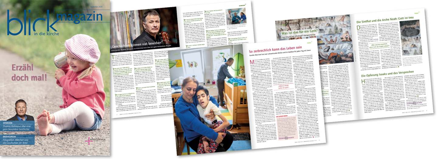 blick in die kirche-Magazin September 2026