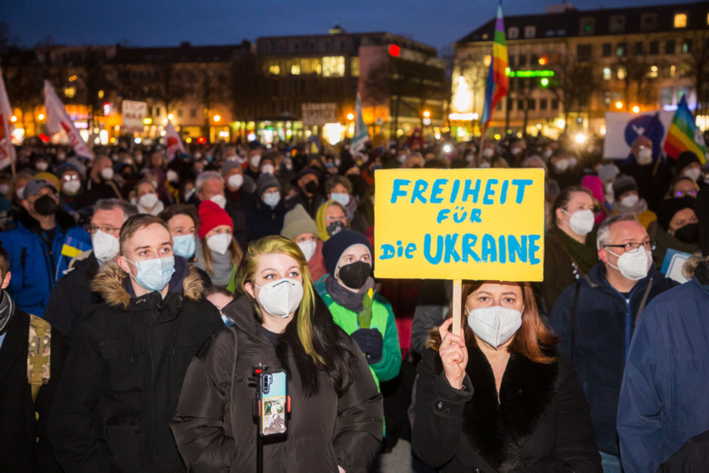 Kassel steht für Frieden und Solidarität - Zweite Große Friedenskundgebung