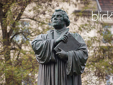 Statue von Martin Luther in Eisenach