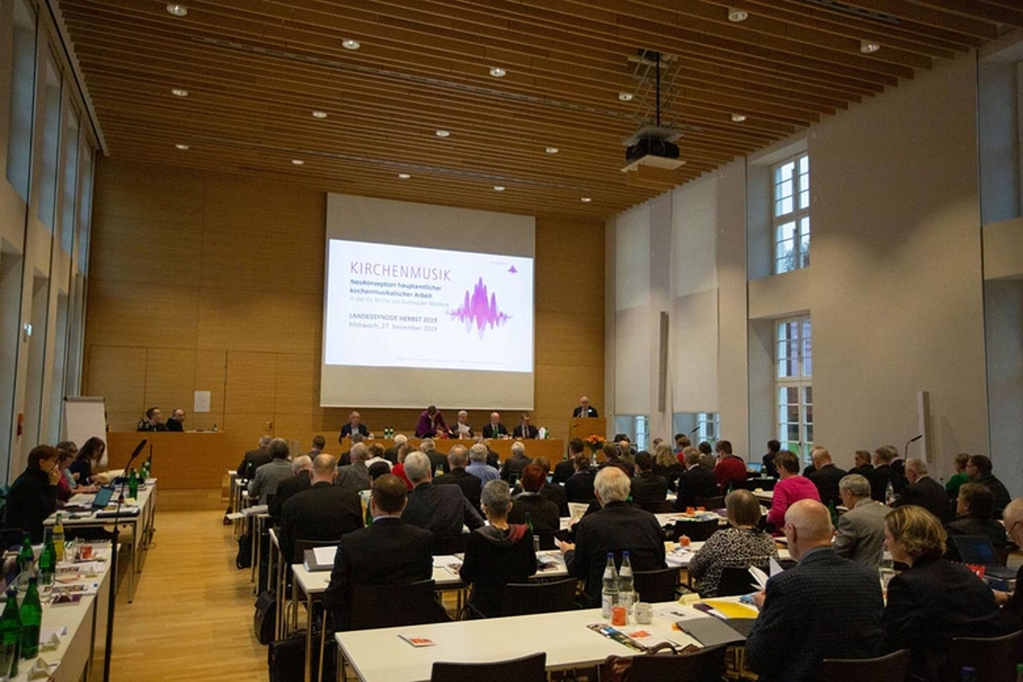 Neukonzeption der Kirchenmusik - Herbsttagung 2019 der Landessynode der EKKW. (Foto: medio.tv/Schauderna)