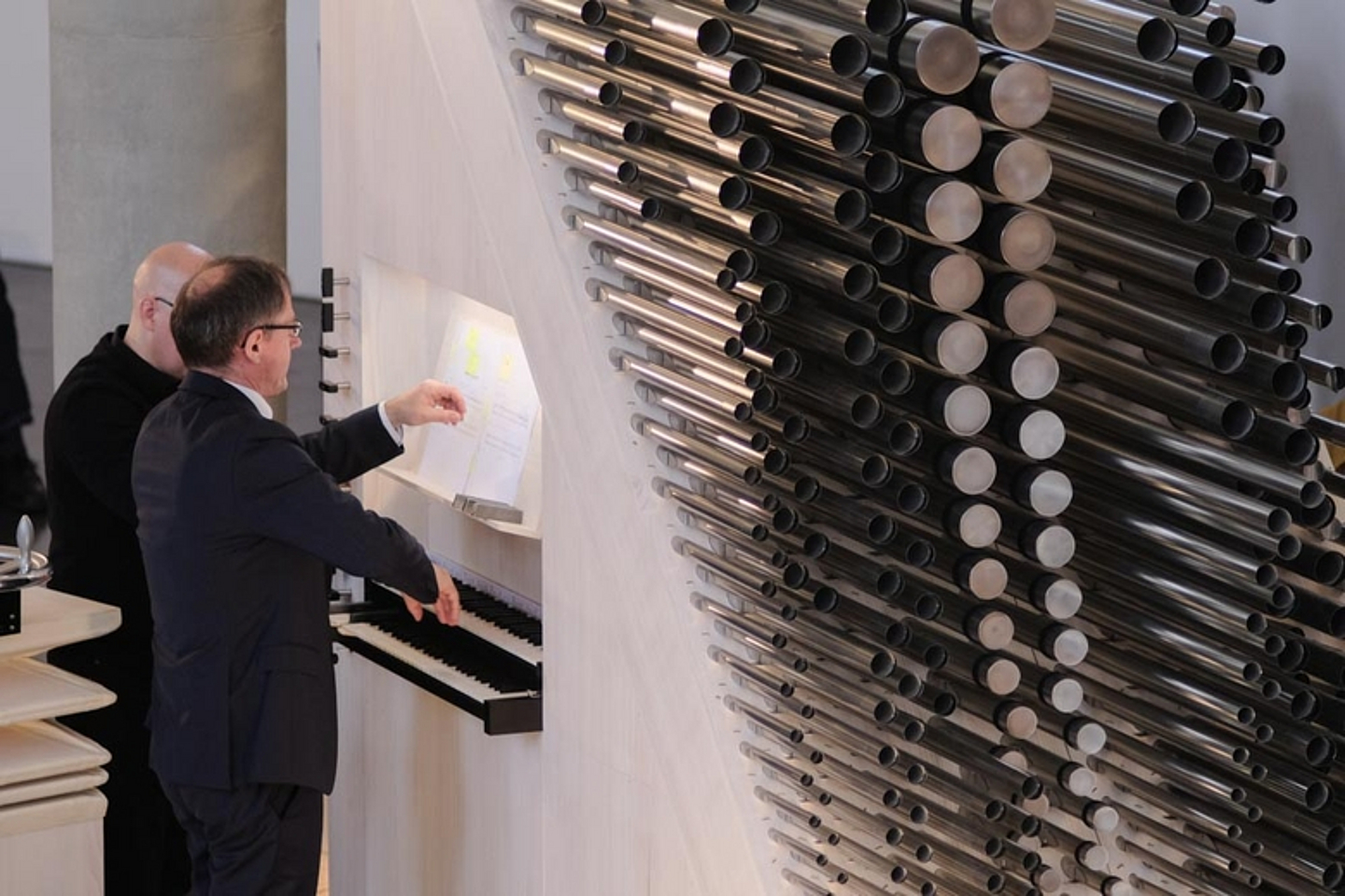 Pfingst-Gottesdienst Martinskirche und Einweihung Experimentalorgel