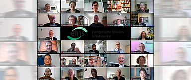 Der Missionsrat, das 17-köpfige internationale Leitungsgremium der EMS, das sich zweimal jährlich trifft, kam bedingt durch die Corona-Krise erstmals in seiner Geschichte im Rahmen einer Videokonferenz zusammen. (Foto: EMS)