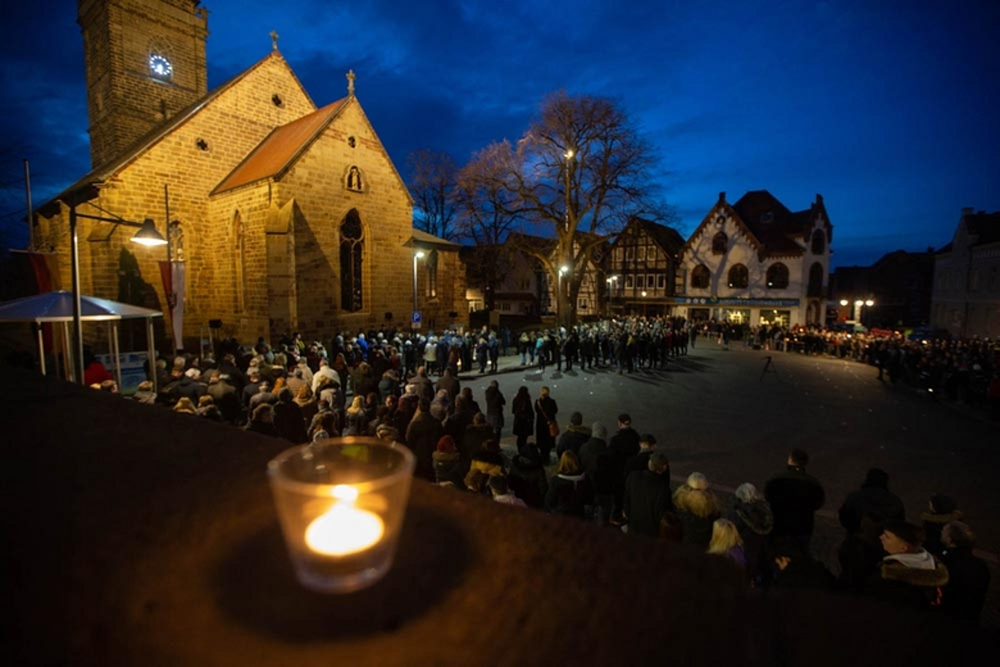 Ökumenischer Gottesdienst für die Opfer von Volkmarsen