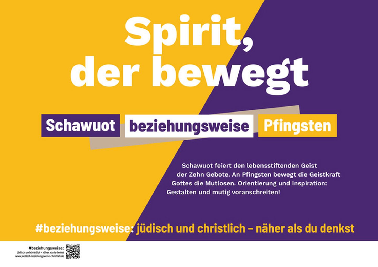 Schawuot bzw. Pfingsten